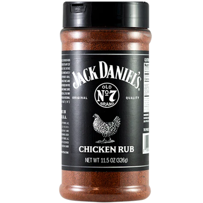 Jack Daniels Original Quality Rubs and Seasonings 11.5oz (Chicken Rub)