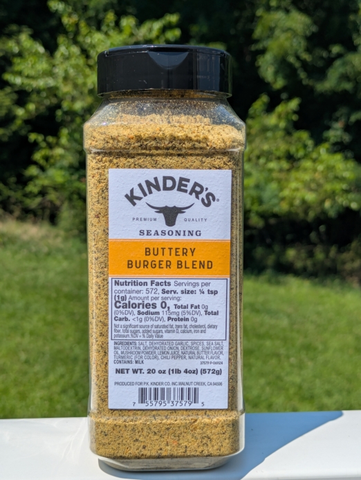 Kinders Premium Rubs and Seasonings Blend 1.4lbs (Buttery Burger)