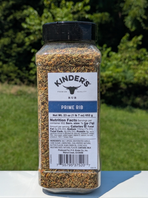 Kinders Premium Rubs and Seasonings Blend 1.7lbs (Prime Rib)
