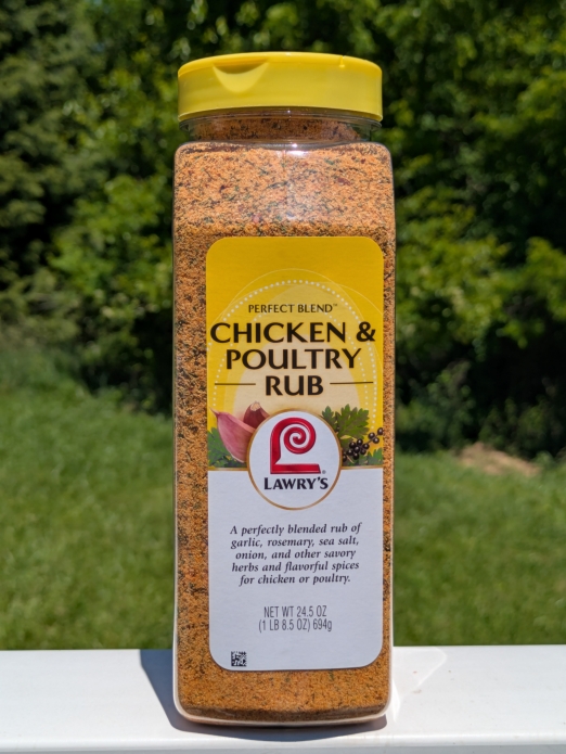 Lawrys Premium Chicken & Poultry Rub Seasoning 1.8lbs