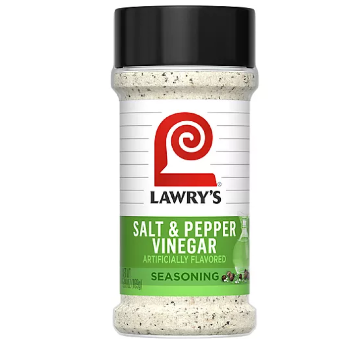 Lawrys Salt & Pepper Vinegar Seasoning 5.99oz