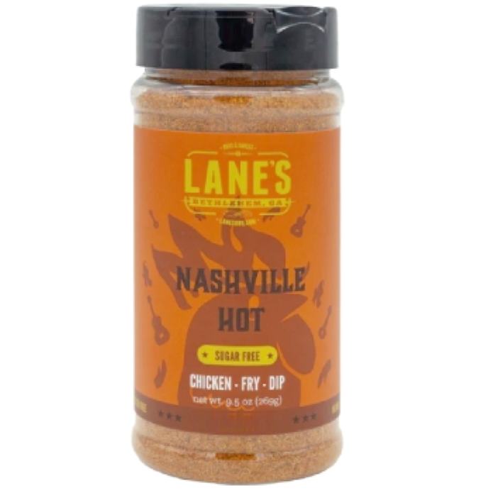 Lanes Sugar Free Nashville Hot Seasoning 9.5oz