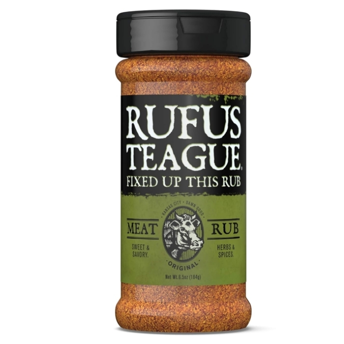 Rufus Teague Premium Rub and Seasonings 9.6oz (Original Meat Rub)