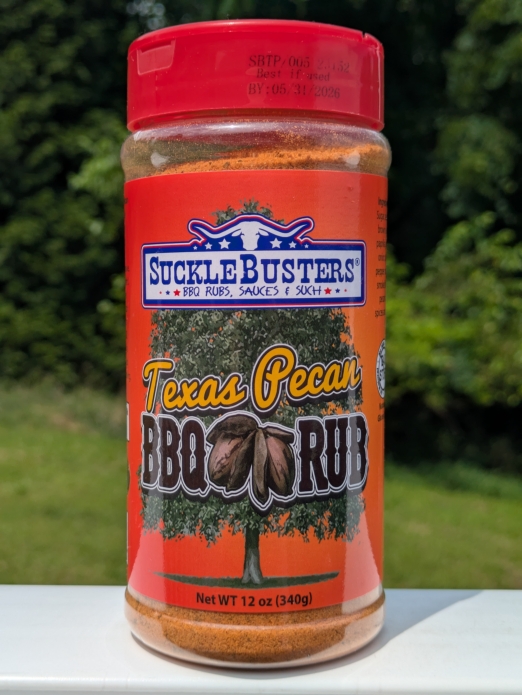SuckleBusters Texas Pecan BBQ Rub 12oz